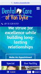 Mobile Screenshot of dentalcareofvandyke.com